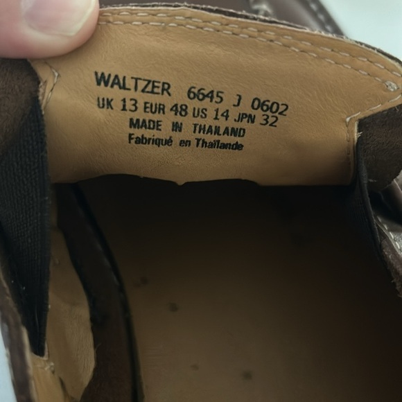 Genuine Leather Loafer Moccasin Driving Shoe Slip On low casual dress brown - Picture 3 of 8